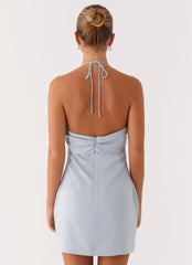 Cecelia Mini Dress - Blue