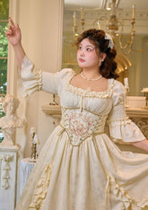 Curve & Plus Angel's Cradle Corset Dress
