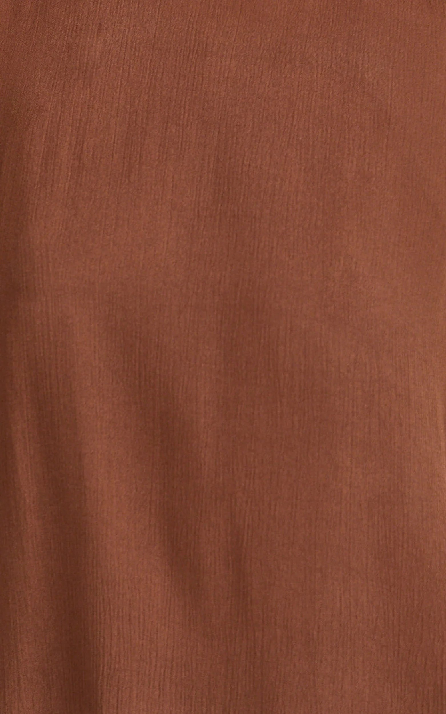 Makenna Top - Crinkle Shell Top in Chocolate