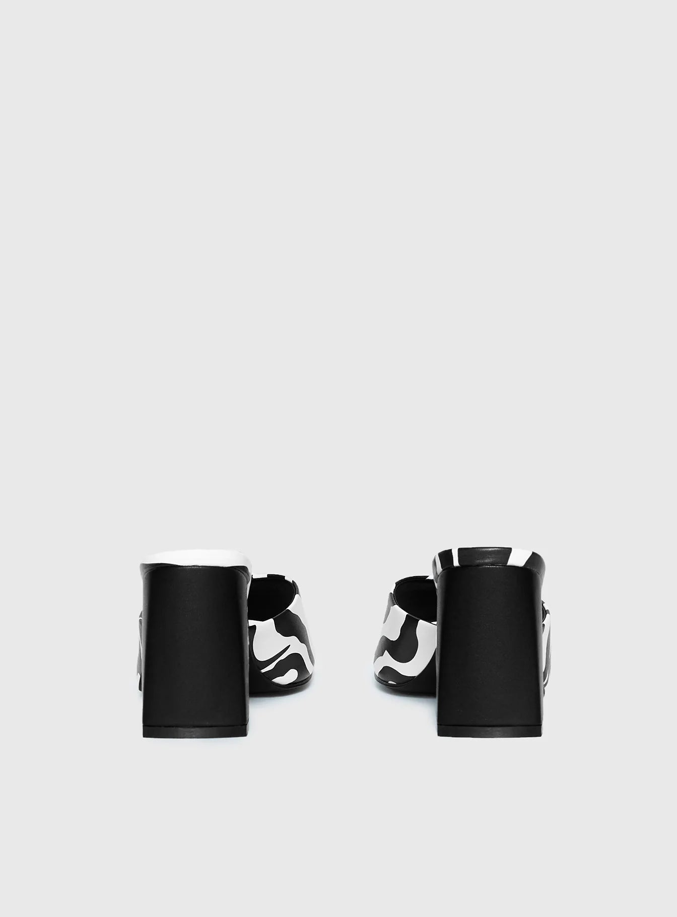 Sunset Boulevard Heels Zebra