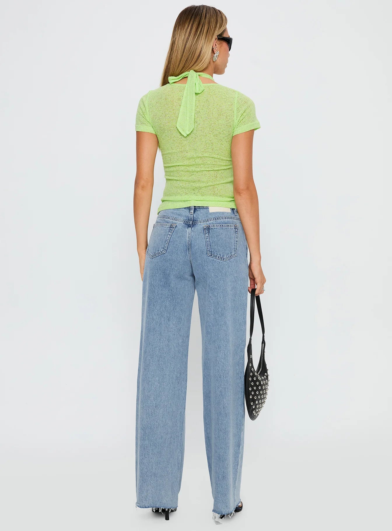 Darla Low Rise Straight Jean Vintage Blue Wash