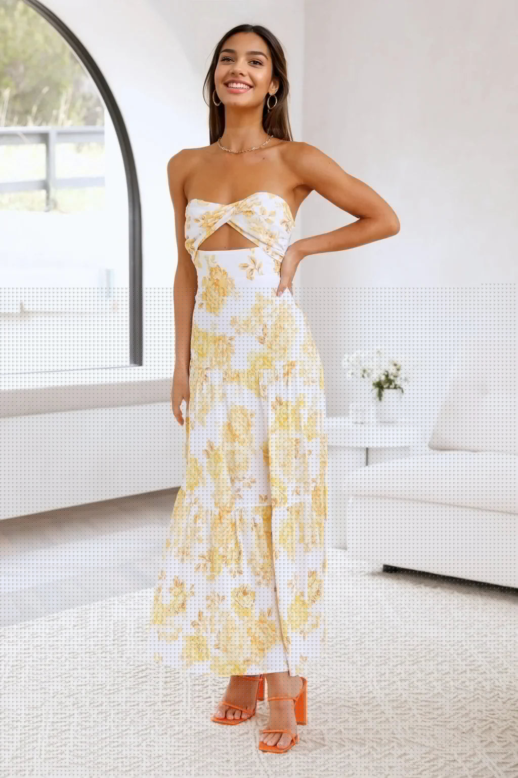 Maxi Dress Yellow