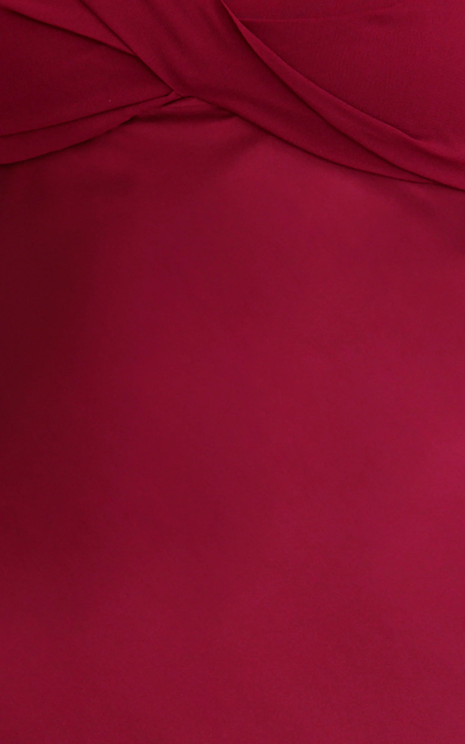 Flynn Maxi Dress - Satin Halter Sweetheart Neck Dress in Wine
